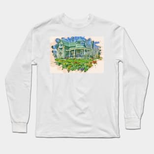 Kew Gardens Cottage 3 Long Sleeve T-Shirt